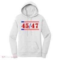Trump 45/47 Trump 45 47 2024 Trump 2024 Women's Hoodie thumb 0