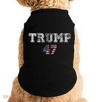 Trump 47 Trump Republican Doggie Tank thumb 0