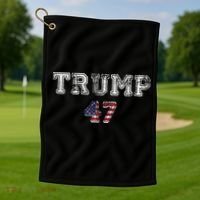 Trump 47 Trump Republican Golf Towel thumb 1