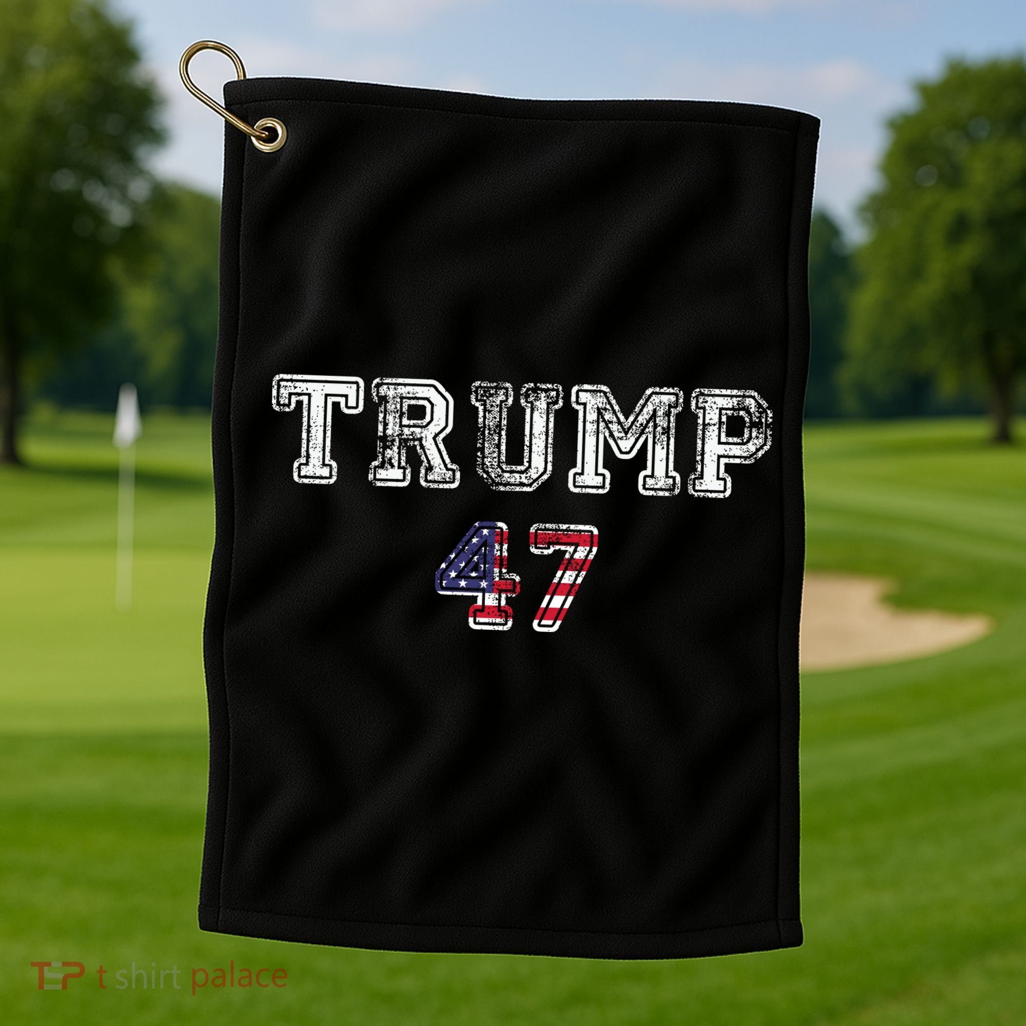 Trump 47 Trump Republican Golf Towel
