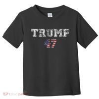 Trump 47 Trump Republican Toddler T-Shirt thumb 0