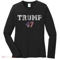 Trump 47 Trump Republican Women's Long Sleeve Shirt thumb 0