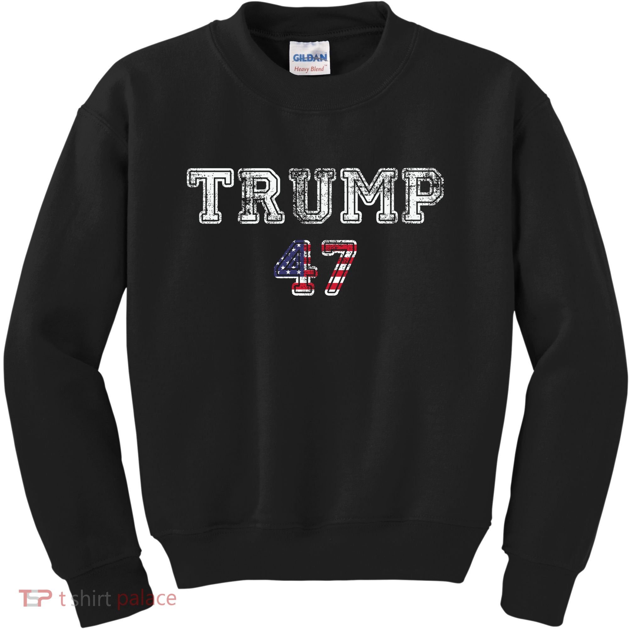 Trump 47 Trump Republican Kids Sweatshirt