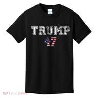 Trump 47 Trump Republican Kids T-Shirt thumb 0