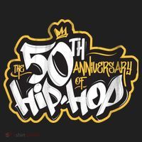The 50th Anniversary Of Hip Hop Ladies Heavyweight Boxy Pullover Hoodie thumb 2