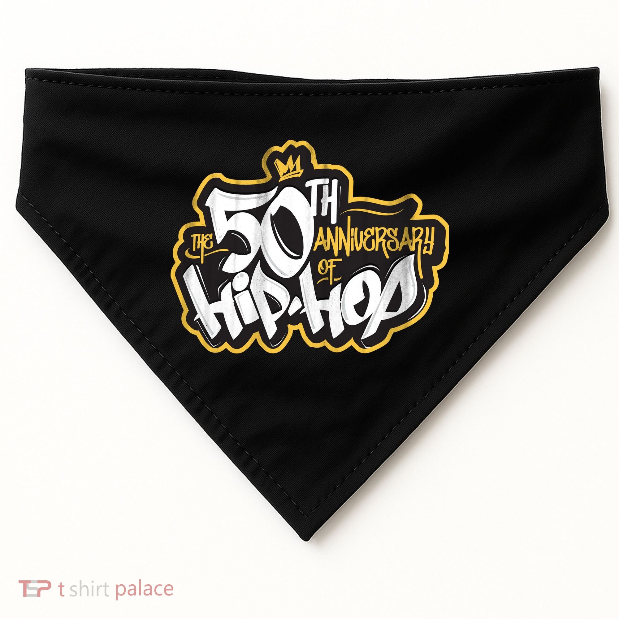 The 50th Anniversary Of Hip Hop USA-Made Doggie Bandana