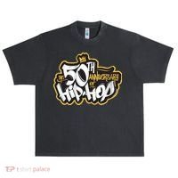 The 50th Anniversary Of Hip Hop Urban Oversized Heavyweight T-Shirt thumb 0