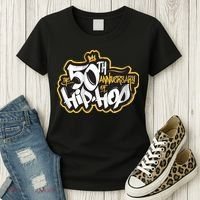 The 50th Anniversary Of Hip Hop Women's T-Shirt thumb 3