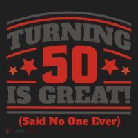 Turning 50 Is Great Funny Women's Sweatshirt thumb 2