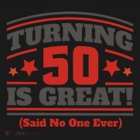 Turning 50 Is Great Funny Backpack thumb 2