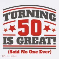 Turning 50 Is Great Funny Mousepad thumb 1