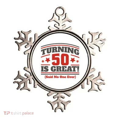 Turning 50 Is Great Funny Ornament