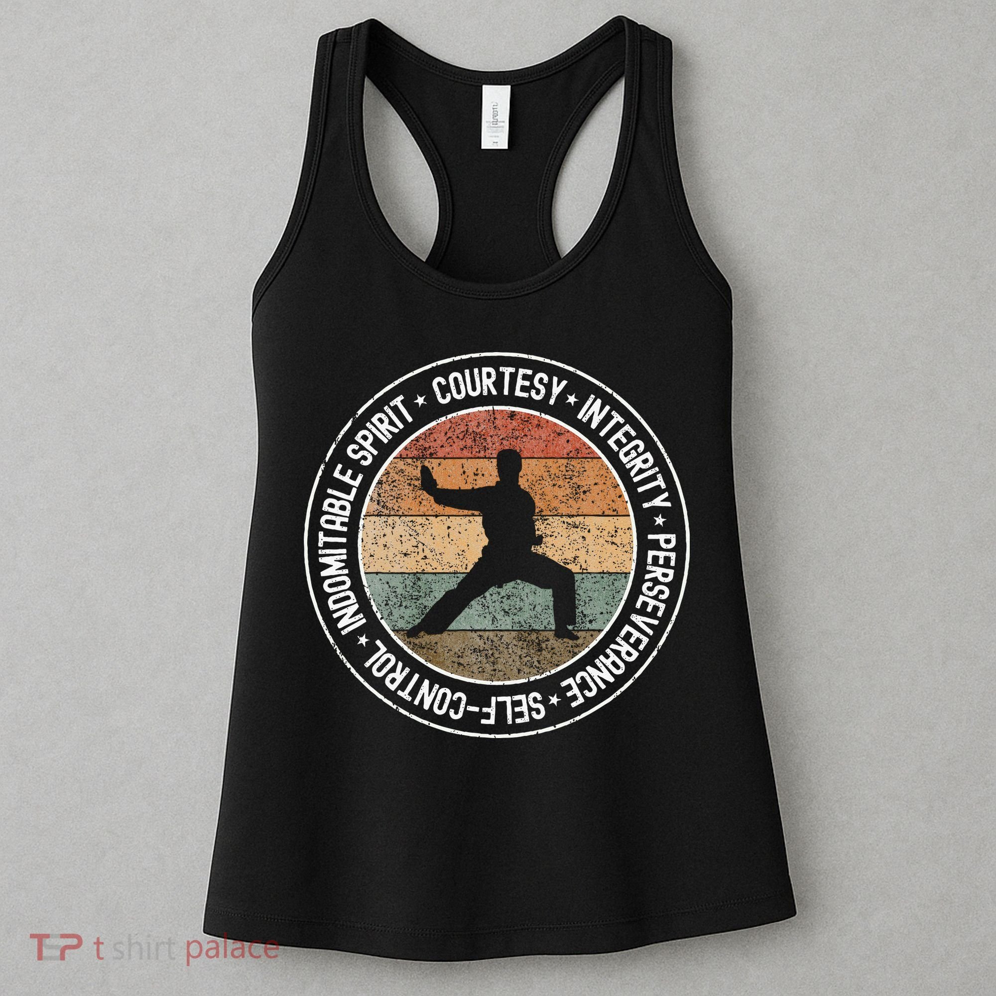 Taekwondo 5 Tenets Martial Arts Taekwondo Uniform Women's Tank Top