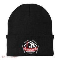 Taekwondo 5 Tenets Martial Arts Ata Itf Tae Kwon Do Gift Beanie thumb 0