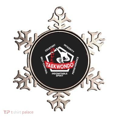 Taekwondo 5 Tenets Martial Arts Ata Itf Tae Kwon Do Gift Ornament