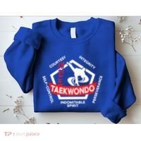 Taekwondo 5 Tenets Martial Arts Ata Itf Tae Kwon Do Gift Sweatshirt thumb 2