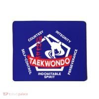 Taekwondo 5 Tenets Martial Arts Ata Itf Tae Kwon Do Gift Mousepad thumb 0