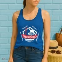 Taekwondo 5 Tenets Martial Arts Ata Itf Tae Kwon Do Gift Women's Tank Top thumb 2
