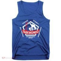 Taekwondo 5 Tenets Martial Arts Ata Itf Tae Kwon Do Gift Tank Top thumb 0