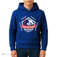Taekwondo 5 Tenets Martial Arts Ata Itf Tae Kwon Do Gift Kids Hoodie thumb 4