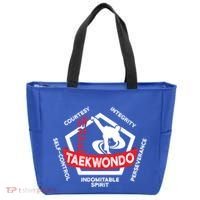 Taekwondo 5 Tenets Martial Arts Ata Itf Tae Kwon Do Gift Tote Bag thumb 0