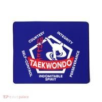 Taekwondo 5 Tenets Martial Arts Ata Itf Tae Kwon Do Gift Funny Gift Mousepad thumb 0