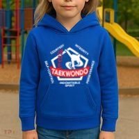 Taekwondo 5 Tenets Martial Arts Ata Itf Tae Kwon Do Gift Funny Gift Kids Hoodie thumb 3