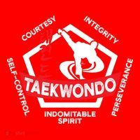 Taekwondo 5 Tenets Martial Arts Ata Itf Tae Kwon Do Gift Funny Gift Santa Hat thumb 1