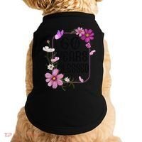 Turning 60 Birthday Butterfly With Floral 60th Birthday Doggie Tank thumb 0