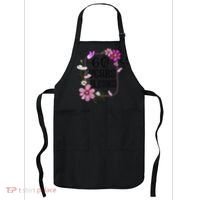 Turning 60 Birthday Butterfly With Floral 60th Birthday Apron thumb 0