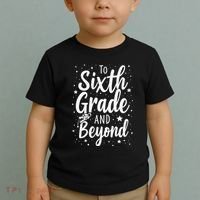 To 6th Grade And Beyond Astronaut Space Lover Back To School Toddler T-Shirt thumb 2