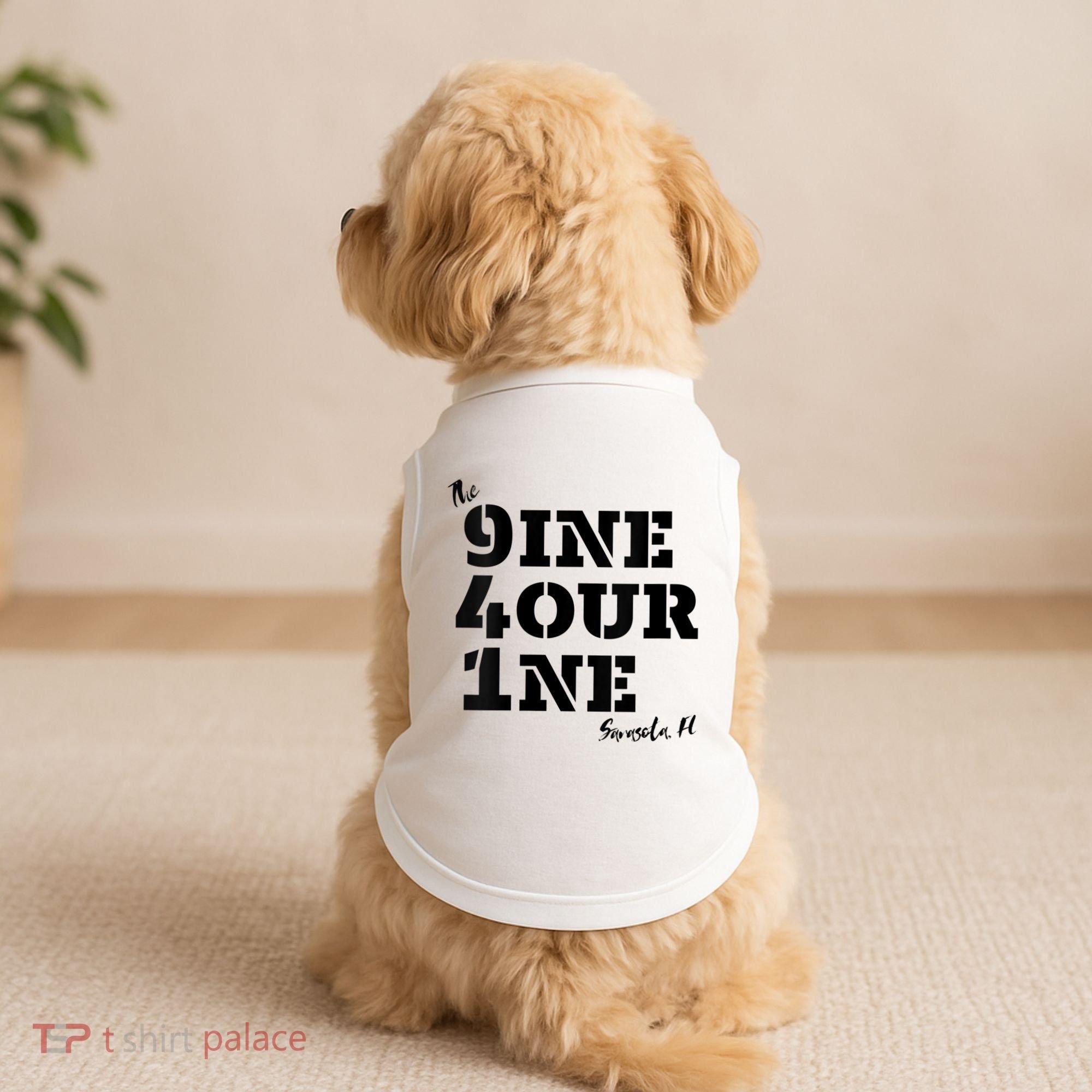 The 941 Sarasota Florida Area Code Home Pride Lifestyle Gift Vneck Doggie Tank