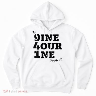 The 941 Sarasota Florida Area Code Home Pride Lifestyle Gift Vneck Hoodie