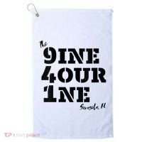 The 941 Sarasota Florida Area Code Home Pride Lifestyle Gift Vneck Golf Towel thumb 0