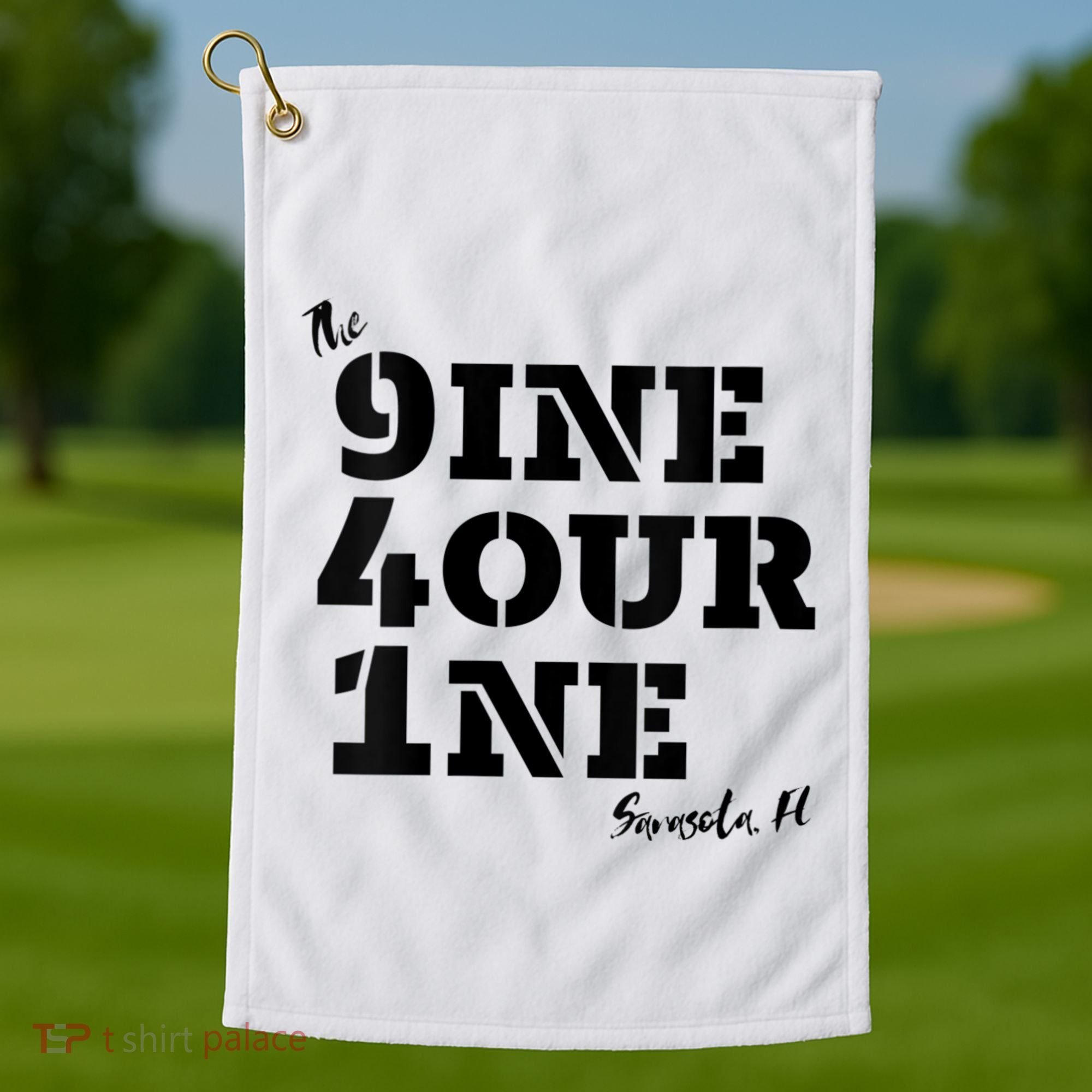 The 941 Sarasota Florida Area Code Home Pride Lifestyle Gift Vneck Golf Towel