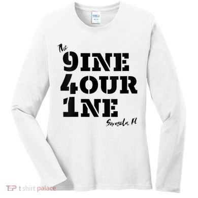 The 941 Sarasota Florida Area Code Home Pride Lifestyle Gift Vneck Women's Long Sleeve Shirt