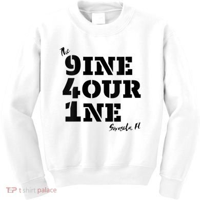 The 941 Sarasota Florida Area Code Home Pride Lifestyle Gift Vneck Kids Sweatshirt