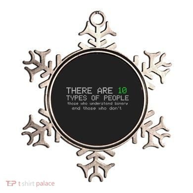 There Are 10 Types Of People Binary Funny Computer Nerd Gift Ornament