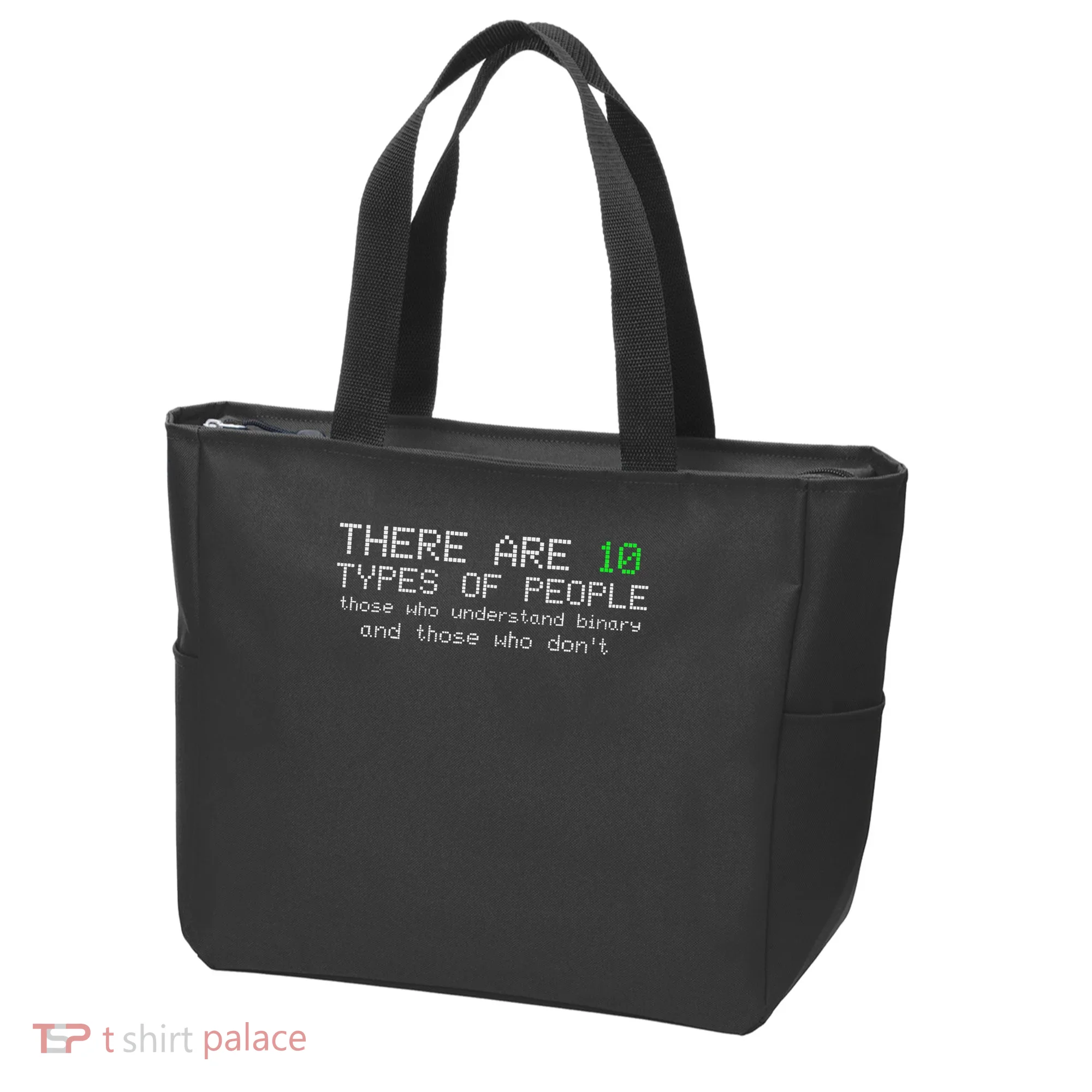 There Are 10 Types Of People Binary Funny Computer Nerd Gift Tote Bag