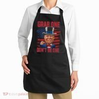 Trump American 4th Of July Grab One Dont Be One Uncle Apron thumb 2
