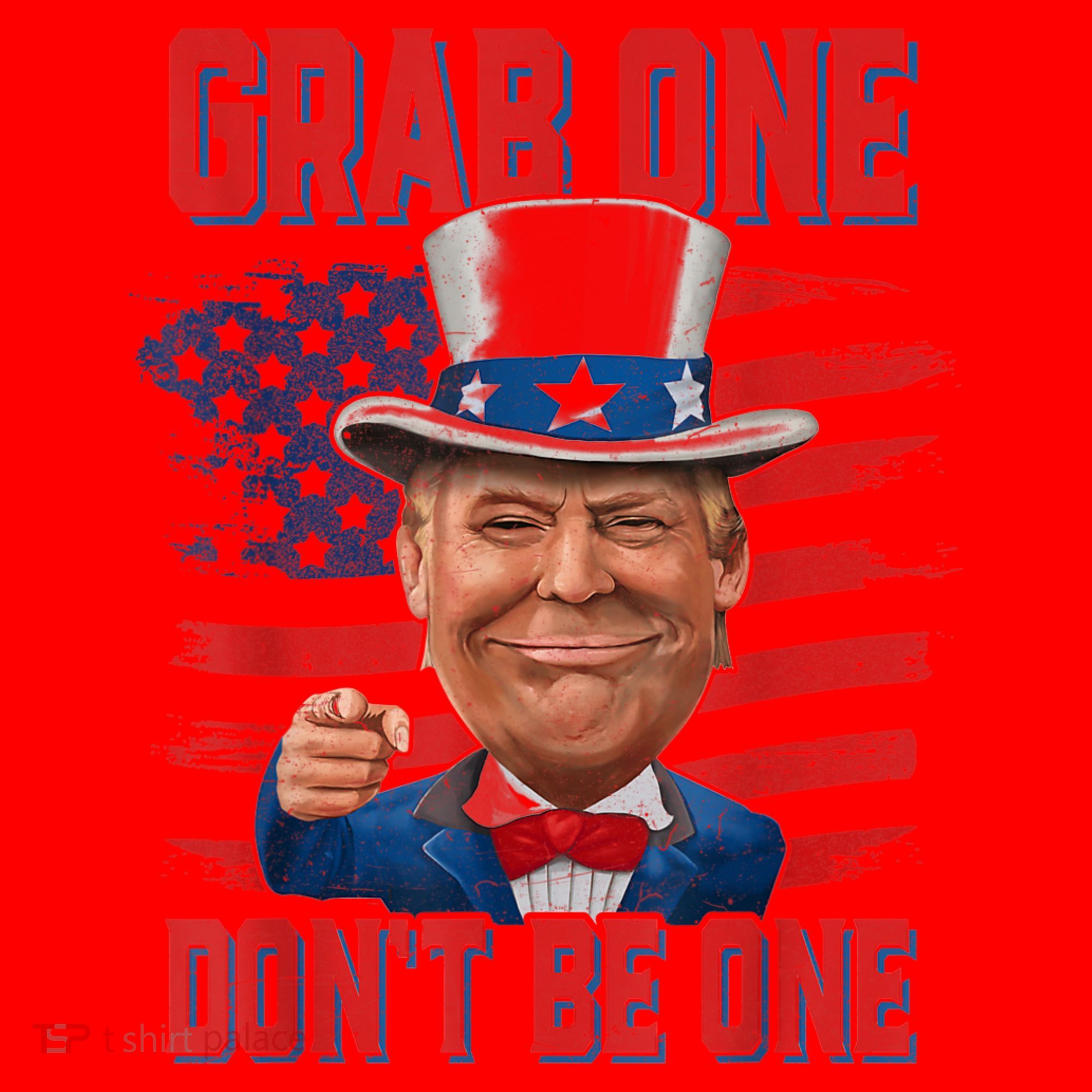 Trump American 4th Of July Grab One Dont Be One Uncle Santa Hat