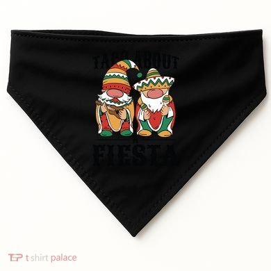 Taco About A Fiesta Gnomes USA-Made Doggie Bandana