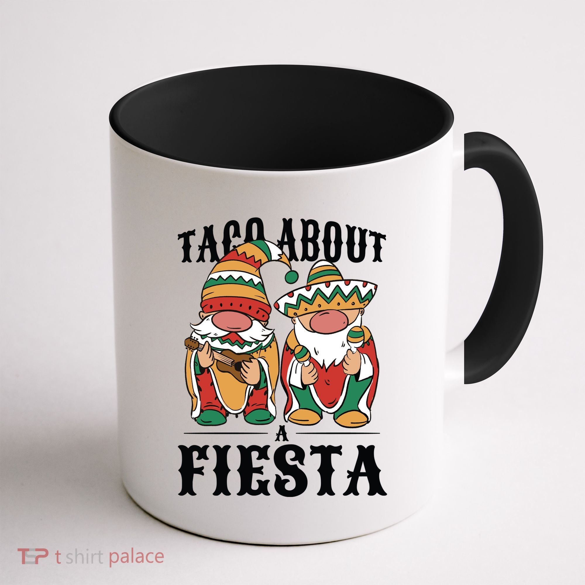 Taco About A Fiesta Gnomes Coffee Mug