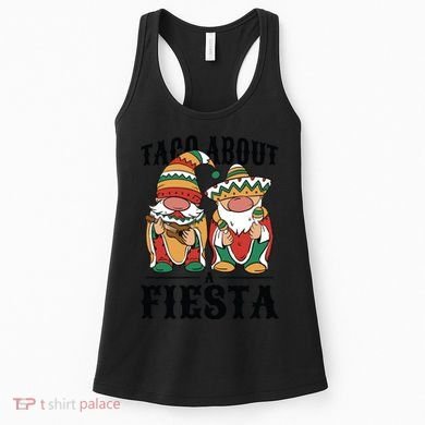 Taco About A Fiesta Gnomes Women's Tank Top