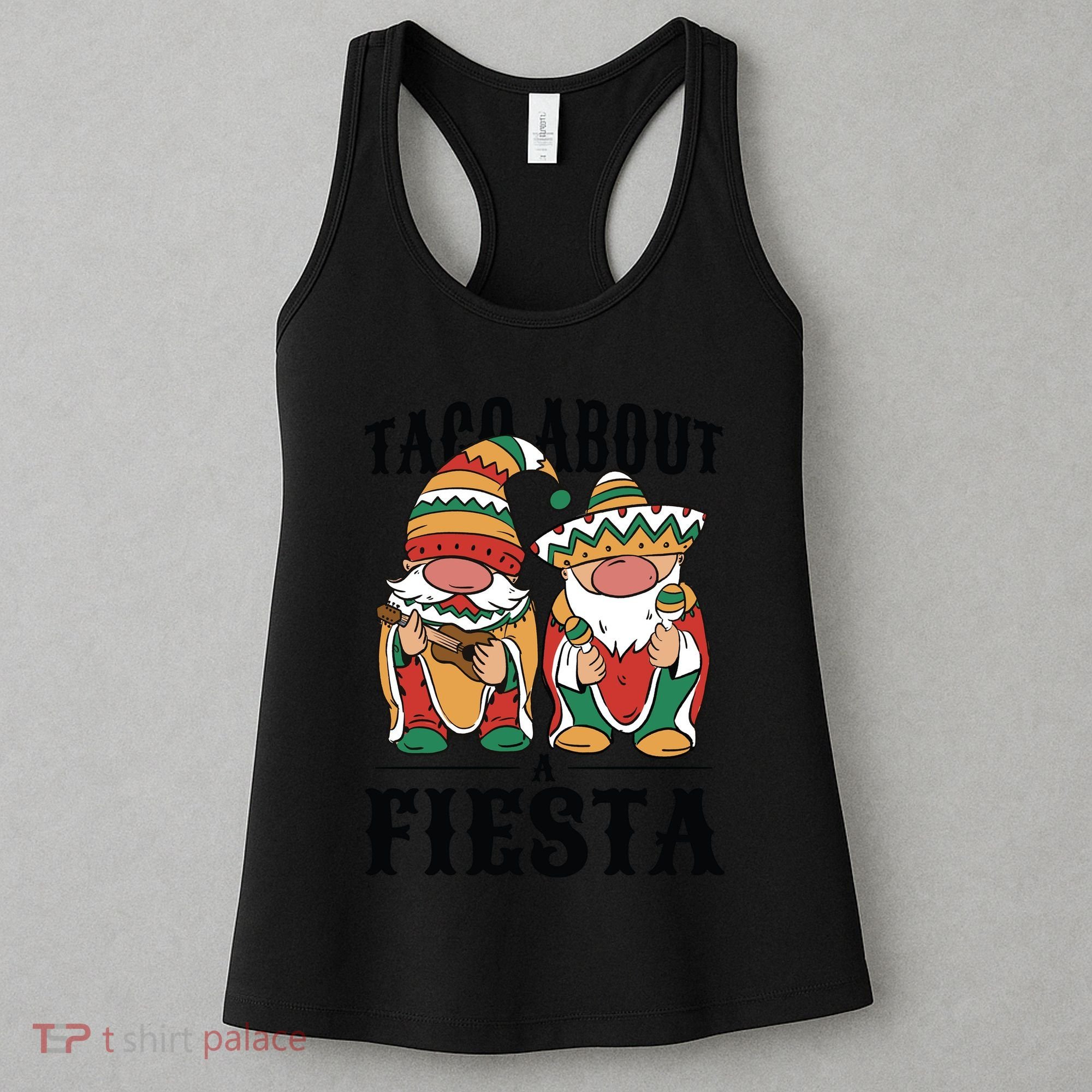 Taco About A Fiesta Gnomes Women's Tank Top