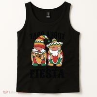 Taco About A Fiesta Gnomes Tank Top thumb 2