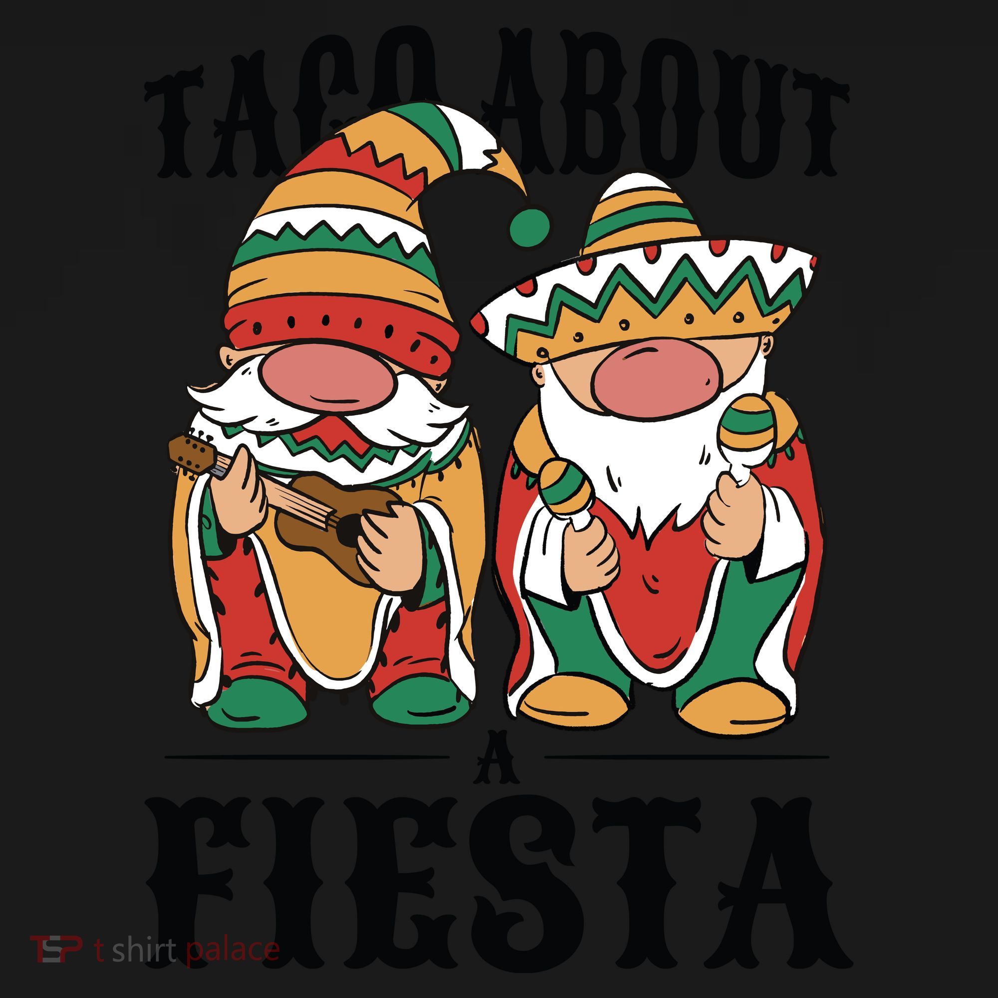 Taco About A Fiesta Gnomes Women's Long Sleeve Shirt
