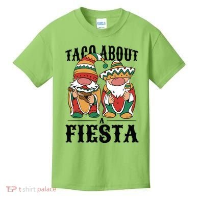 Taco About A Fiesta Gnomes Kids T-Shirt