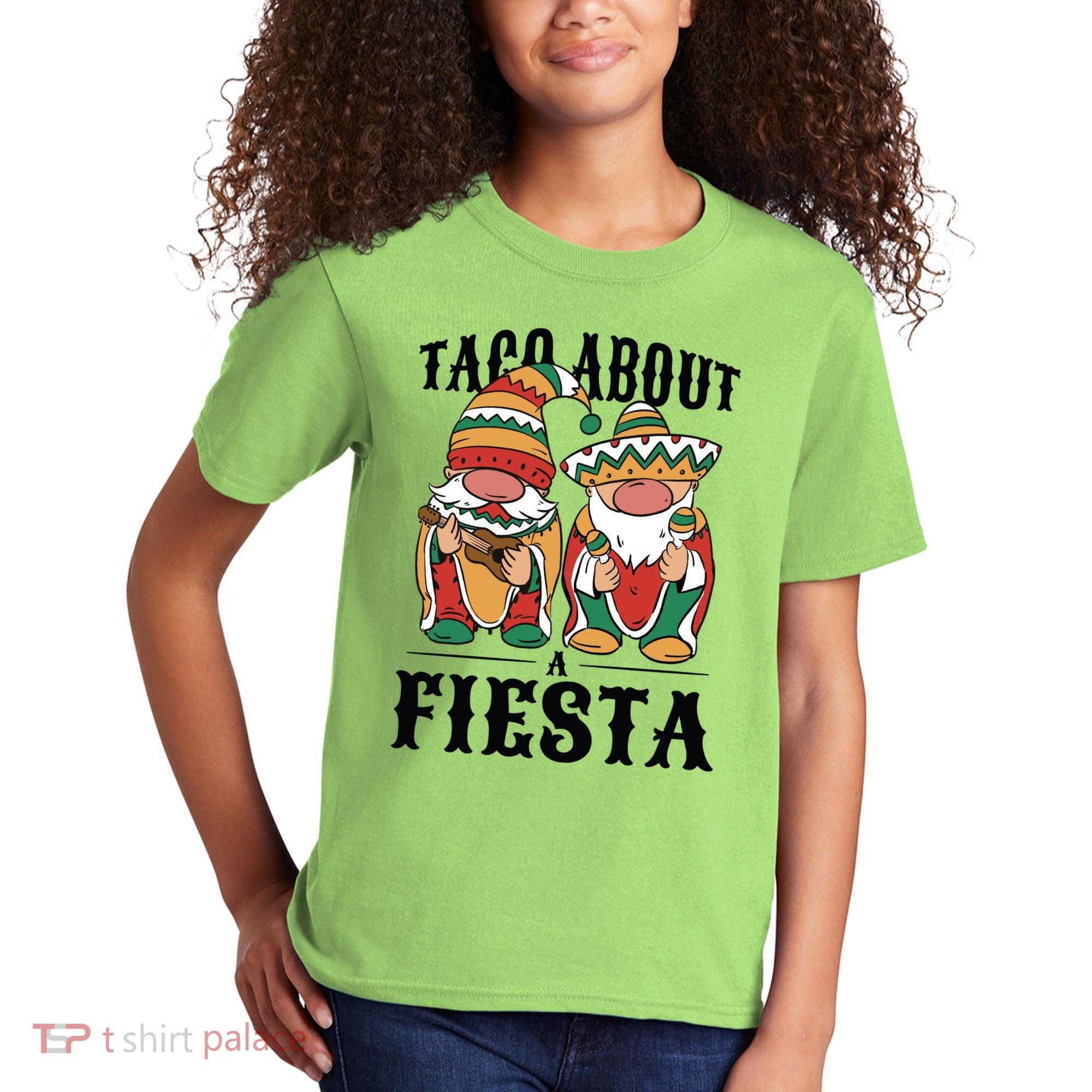 Taco About A Fiesta Gnomes Kids T-Shirt