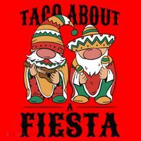 Taco About A Fiesta Gnomes Santa Hat thumb 1